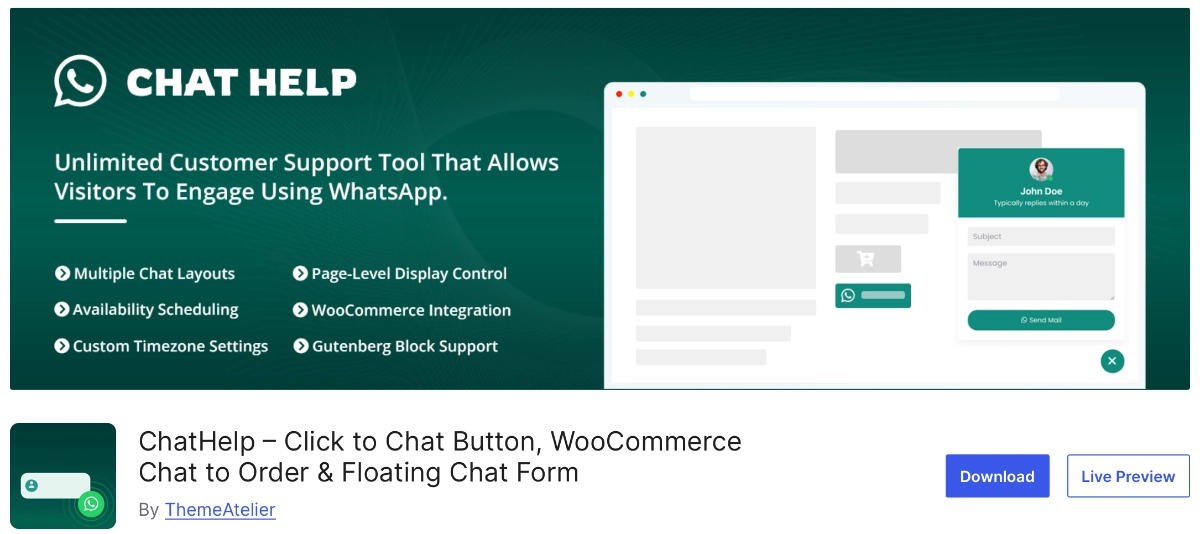 WhatsApp Chat Help