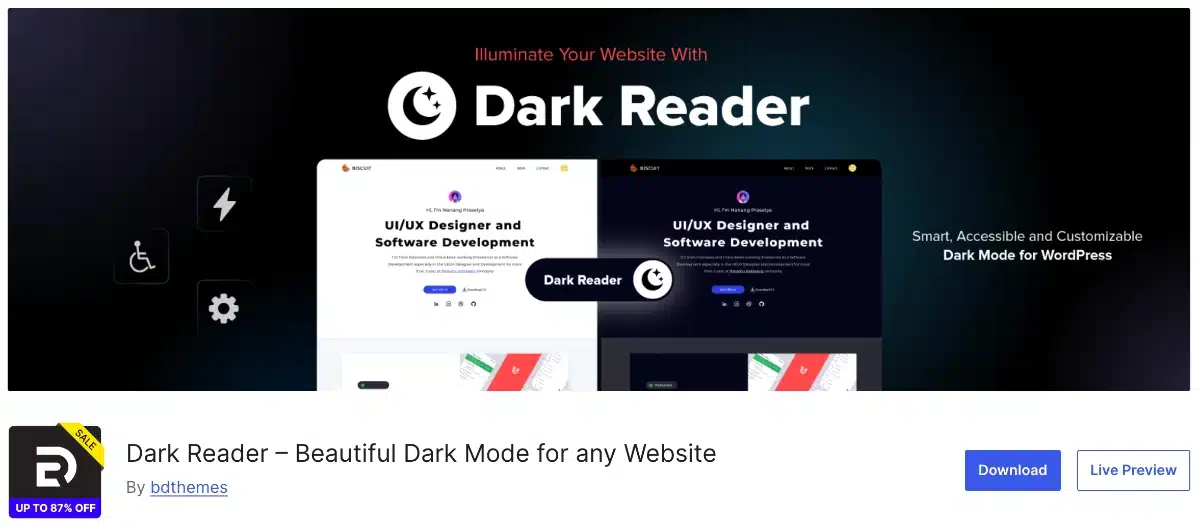 Dark Reader — The Performance-First Dark Mode Plugin