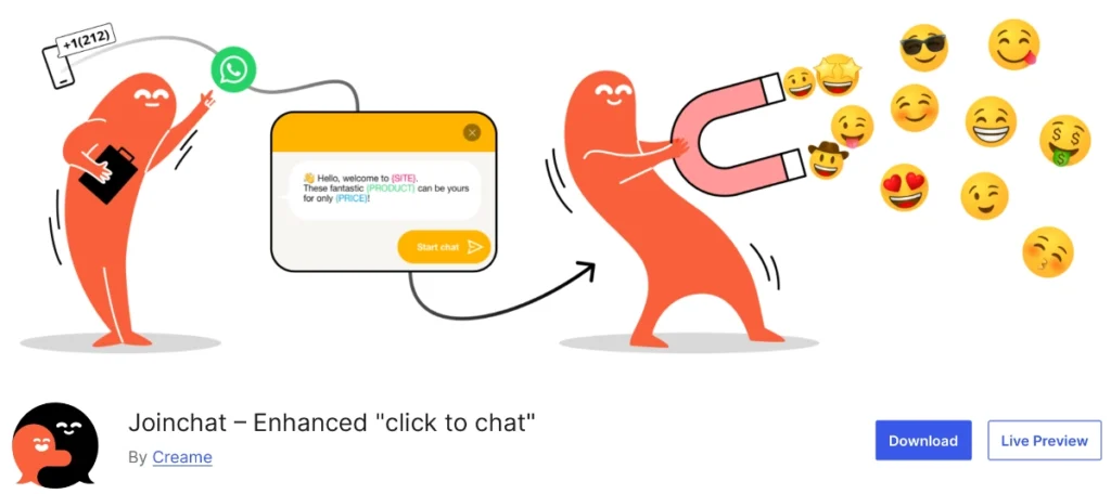 Joinchat, developed by Creame