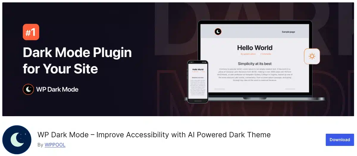 Wp Dark Mode