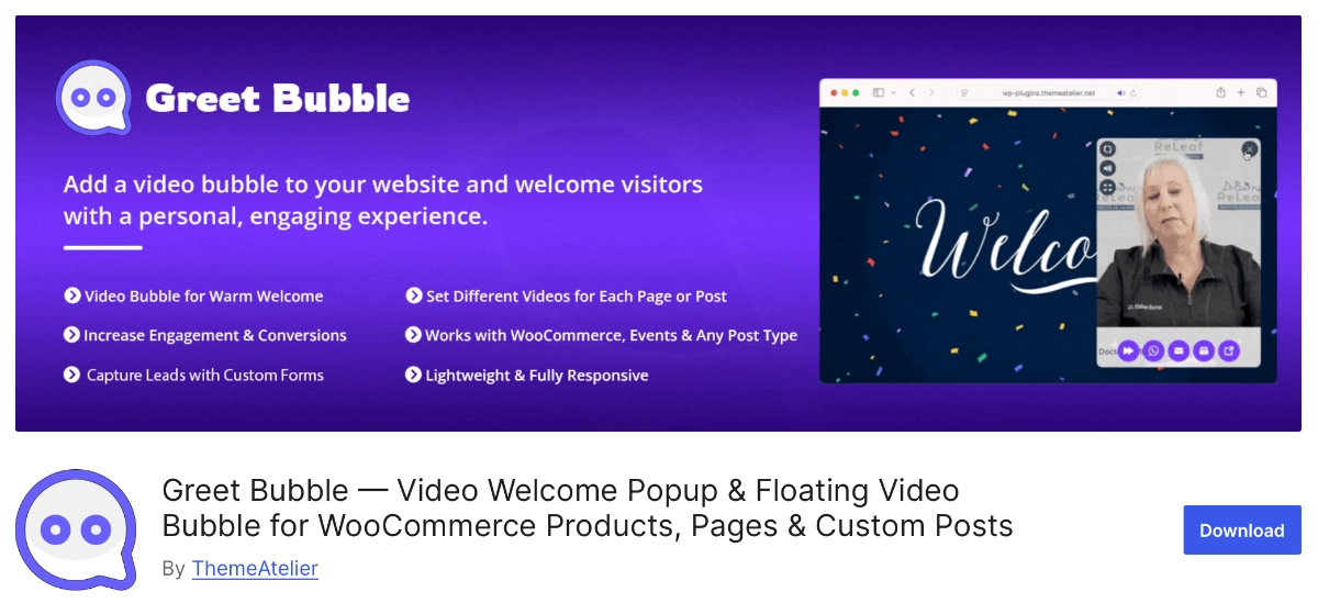 Greet Bubble