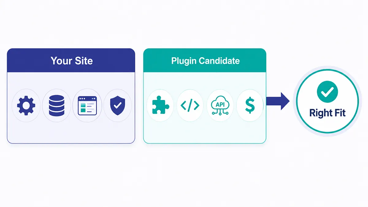 Choosing a WordPress plugin that fits your actual needs