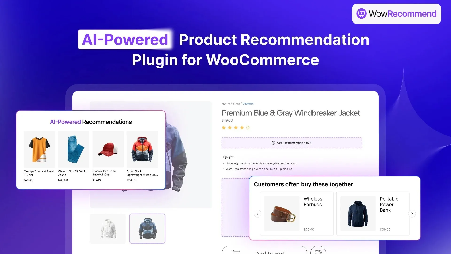 WowRecommend plugin